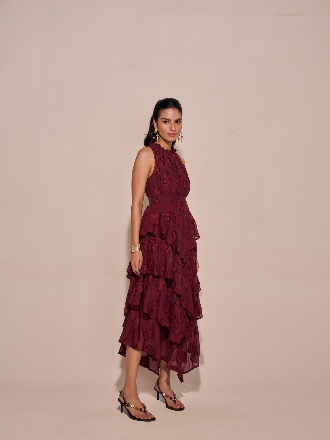 Giselle Jacquard Dress