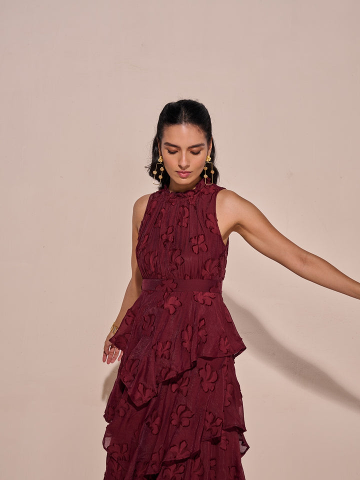 Giselle Jacquard Dress