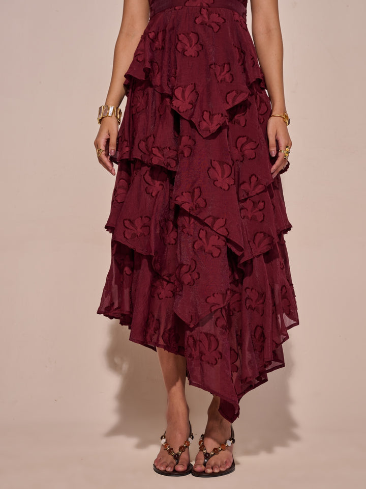 Giselle Jacquard Dress