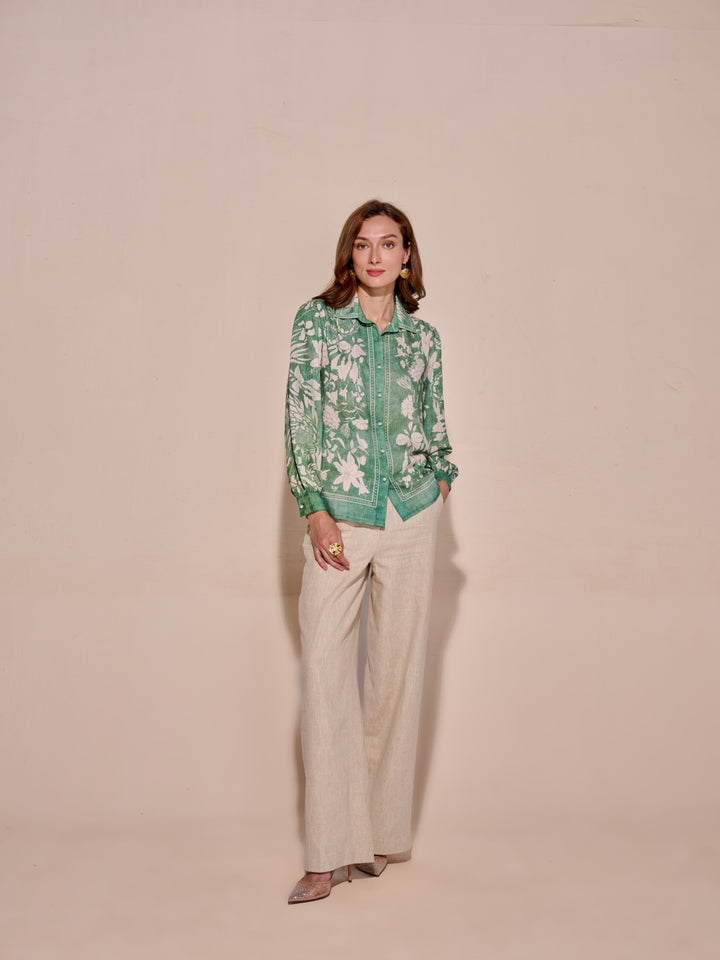 Stephanie Printed Blouse