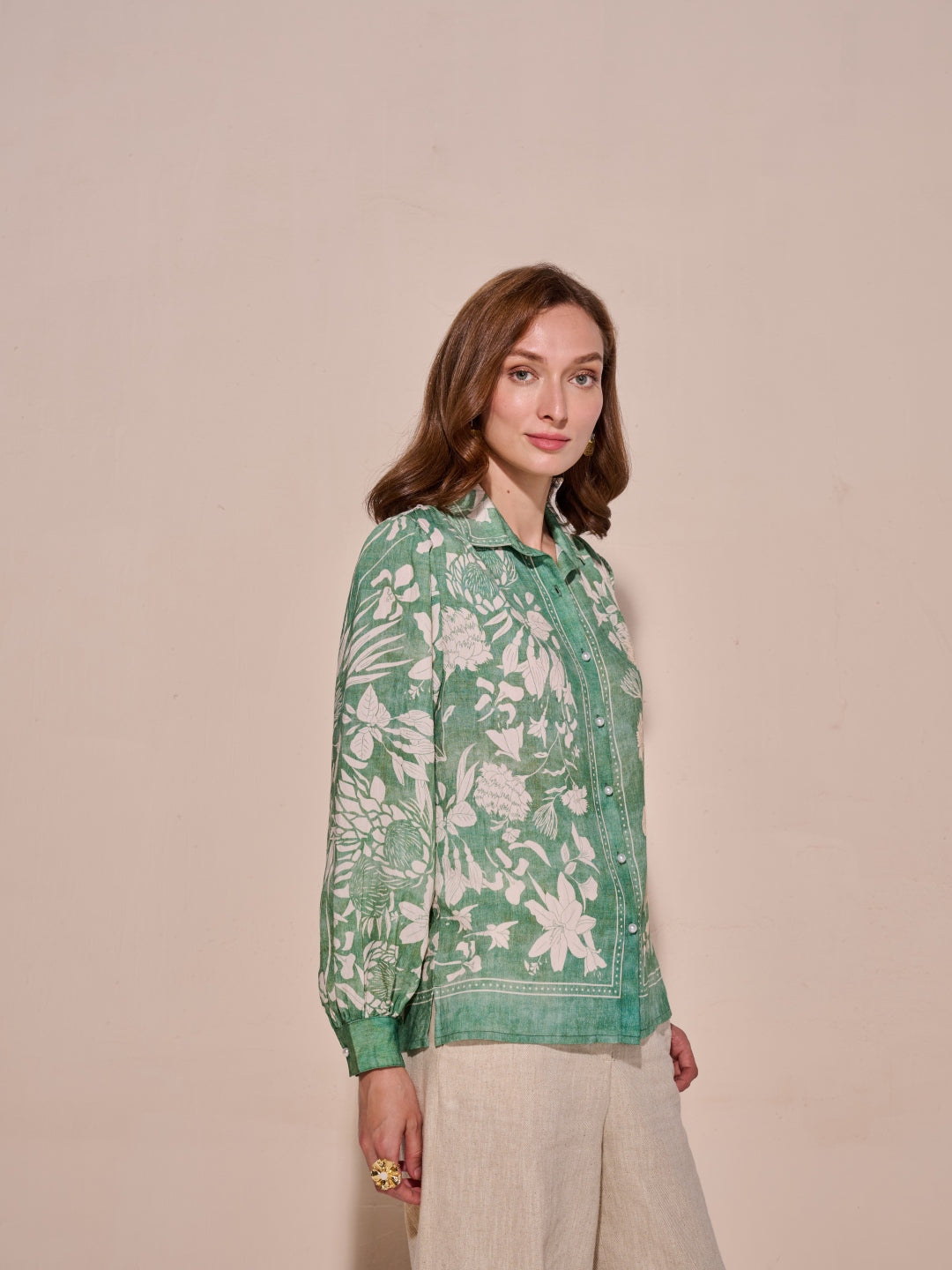Stephanie Printed Blouse