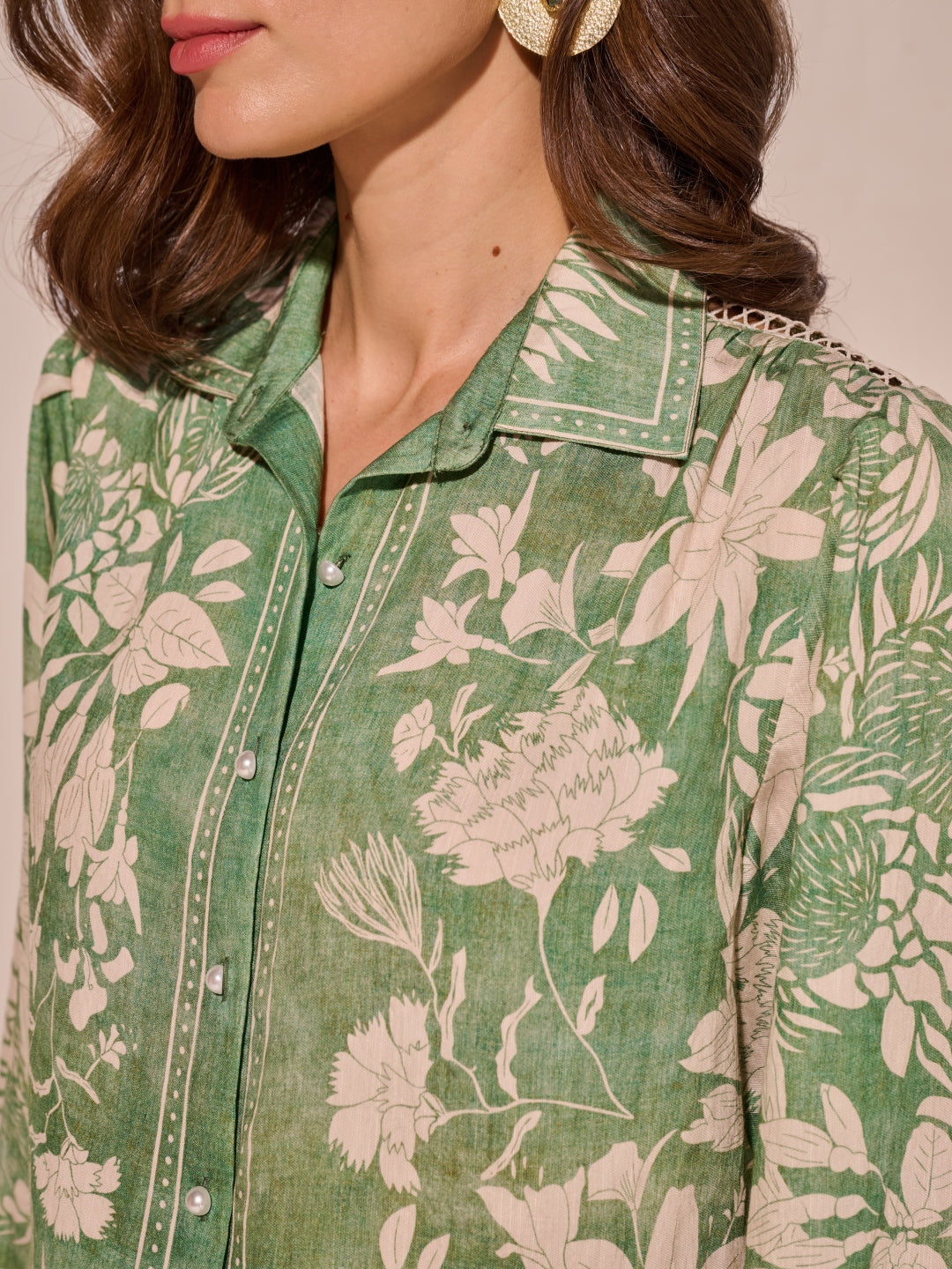 Stephanie Printed Blouse