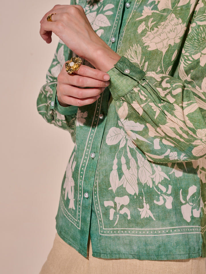 Stephanie Printed Blouse