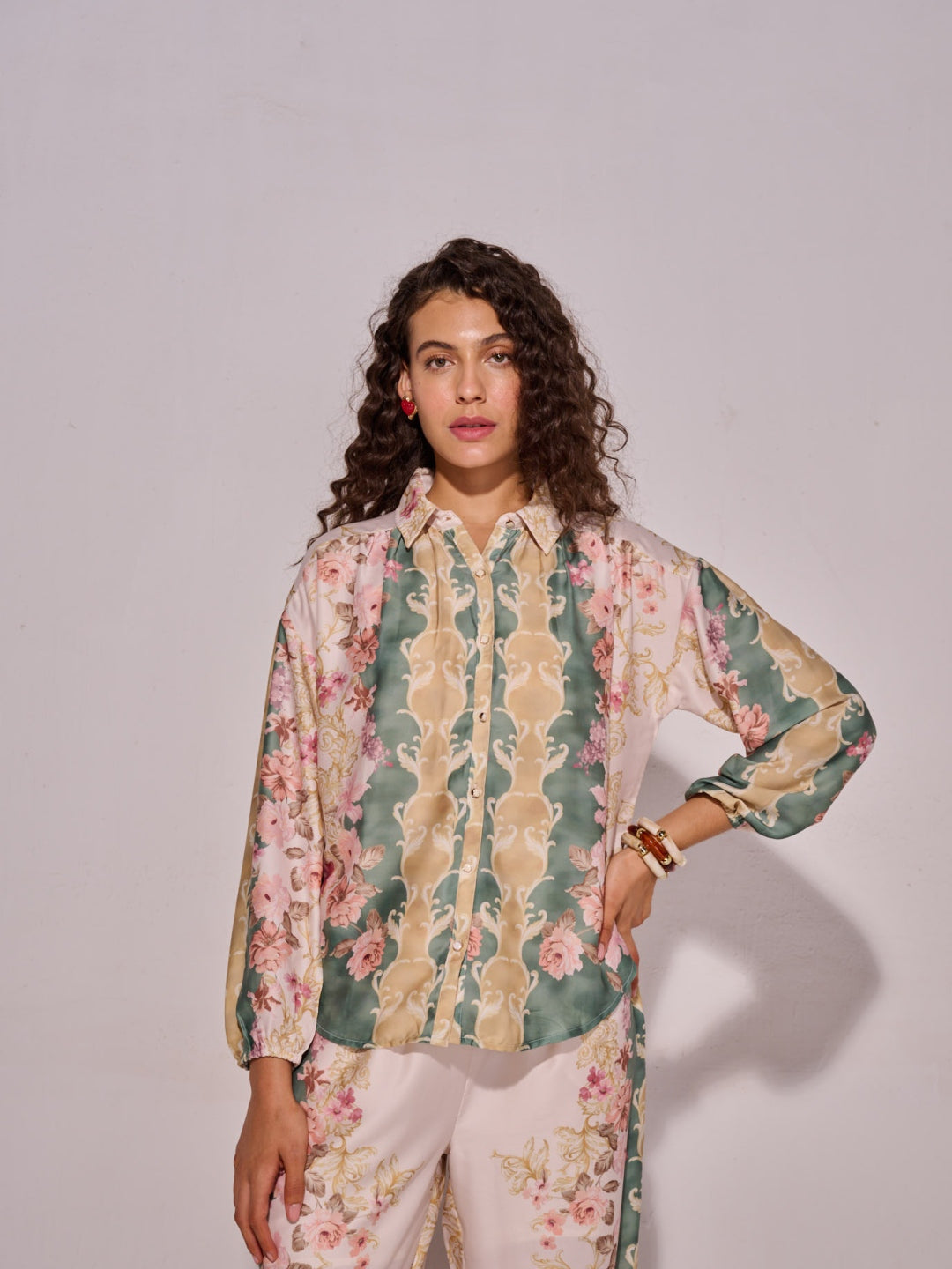 Victoria Satin Shirt