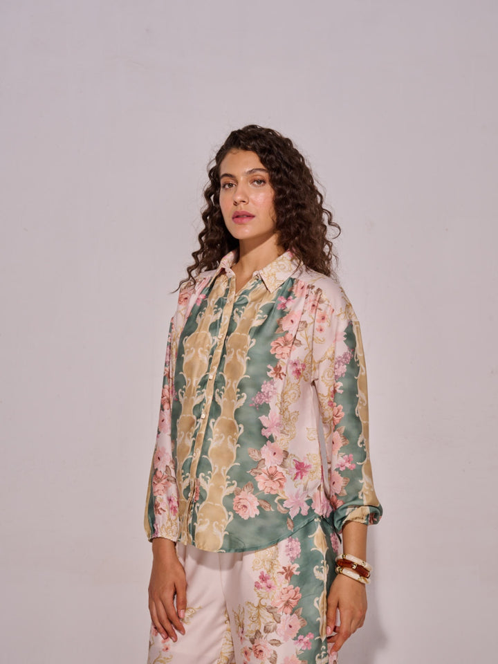 Victoria Satin Shirt