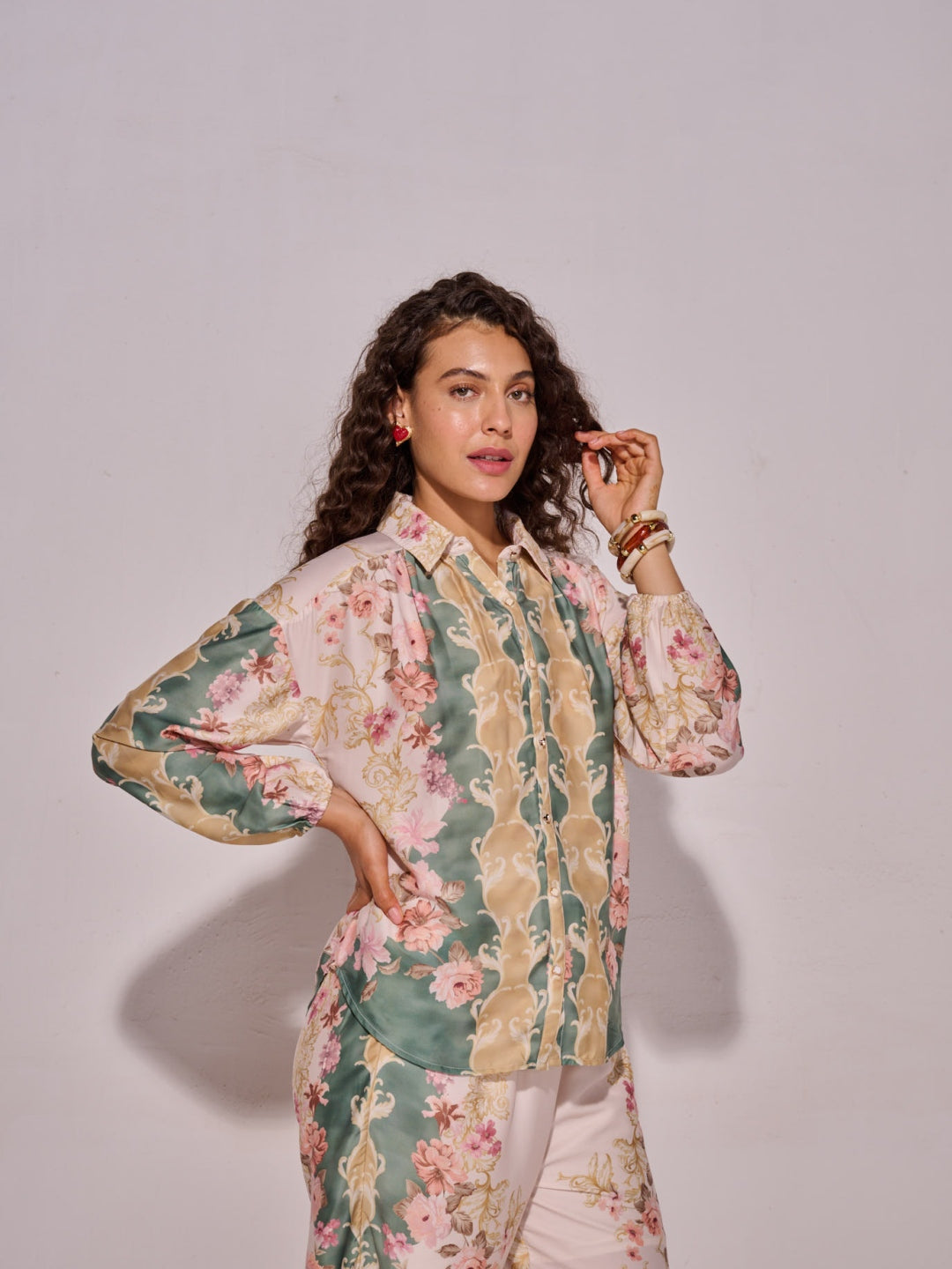 Victoria Satin Shirt
