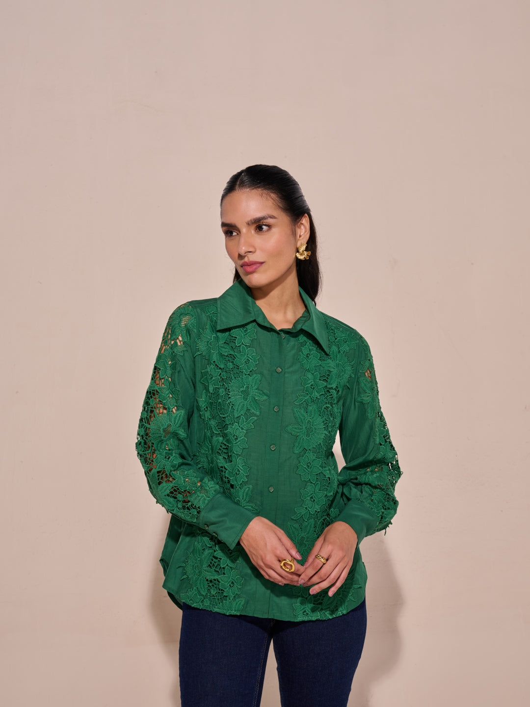 Cheryl Lace Shirt