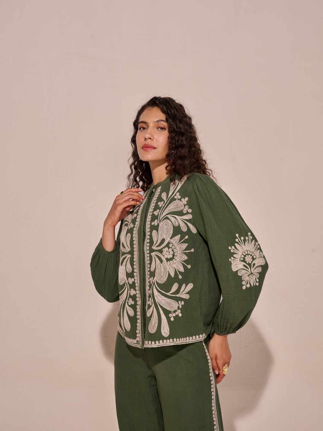 Eloise Embroidered Top