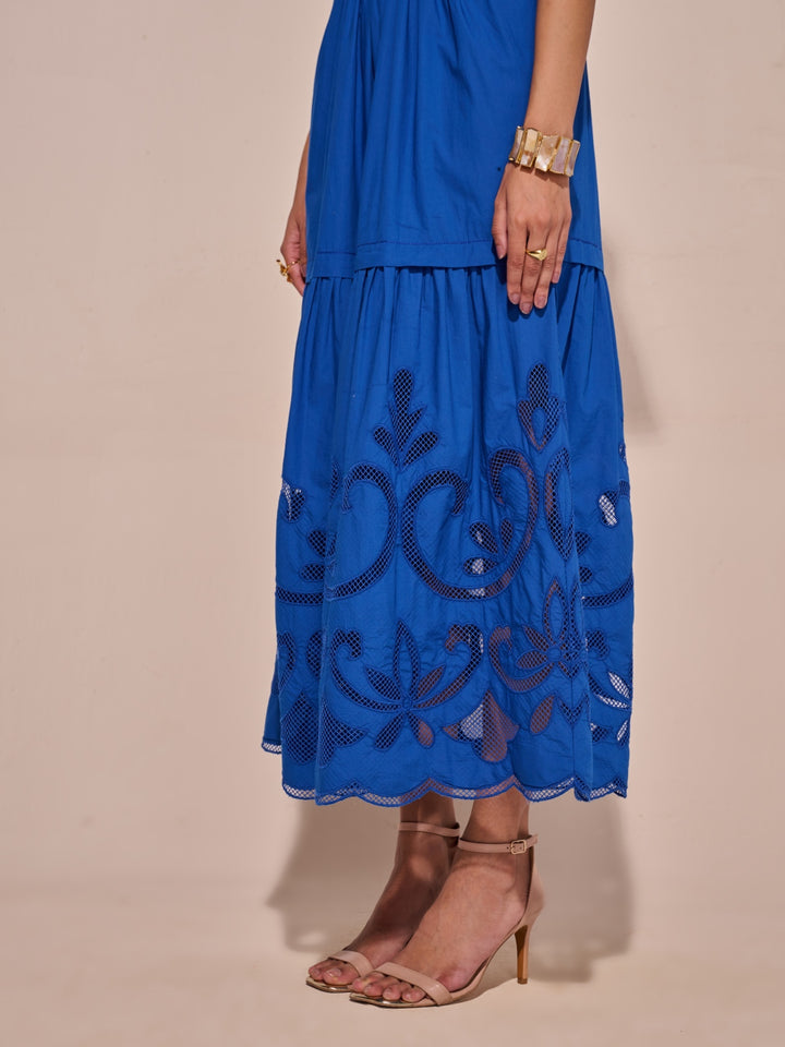 Ava Cutwork Dress