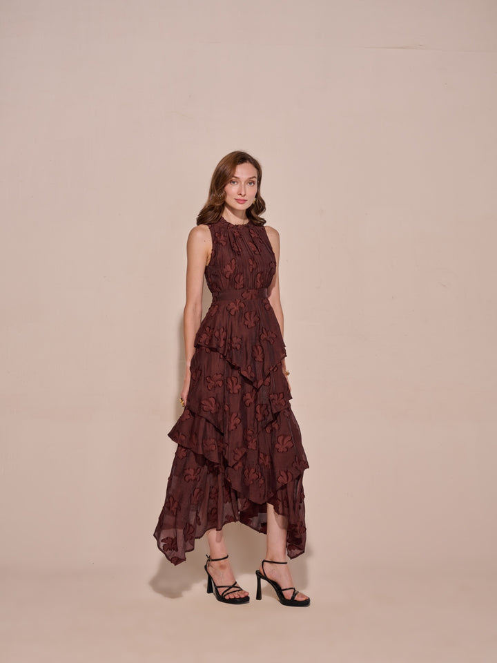 Giselle Jacquard Dress