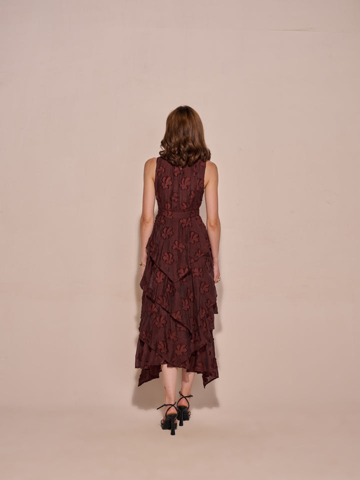 Giselle Jacquard Dress