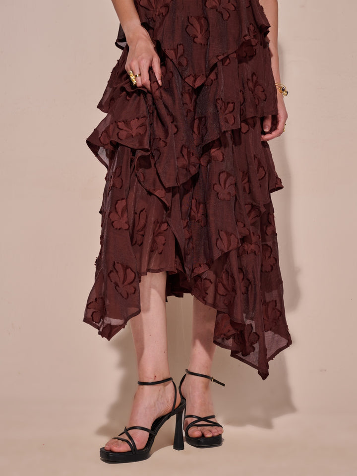 Giselle Jacquard Dress