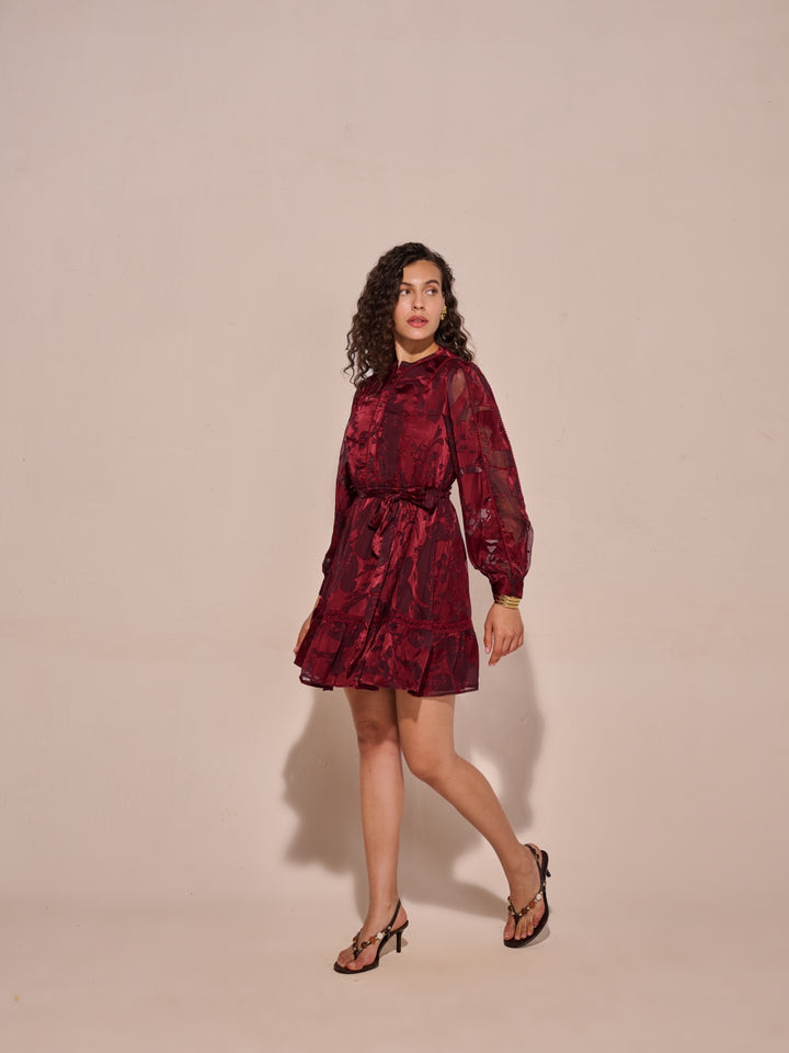 Yukta Sethi In Our Millie Jacquard Dress
