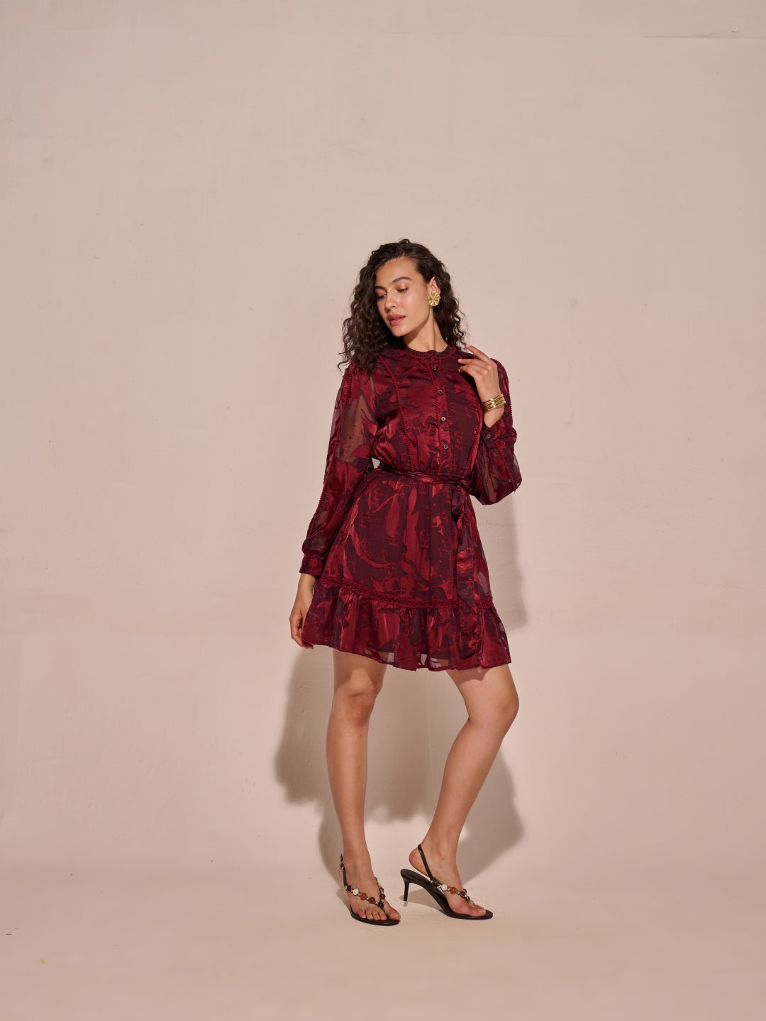 Yukta Sethi In Our Millie Jacquard Dress