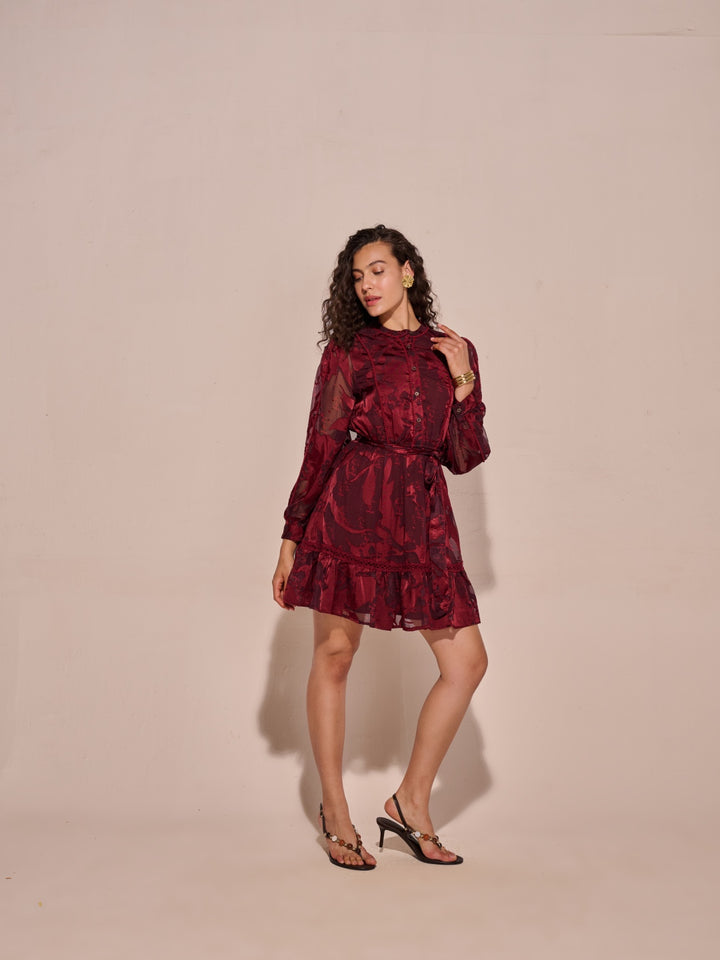 Yukta Sethi In Our Millie Jacquard Dress