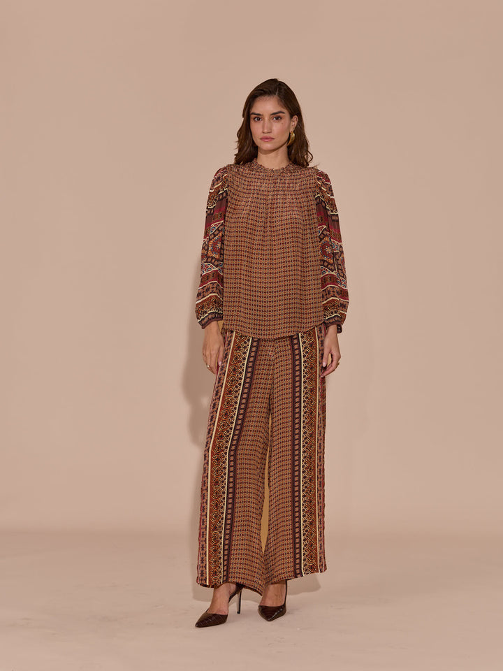 Mishelle Mulberry Blouse
