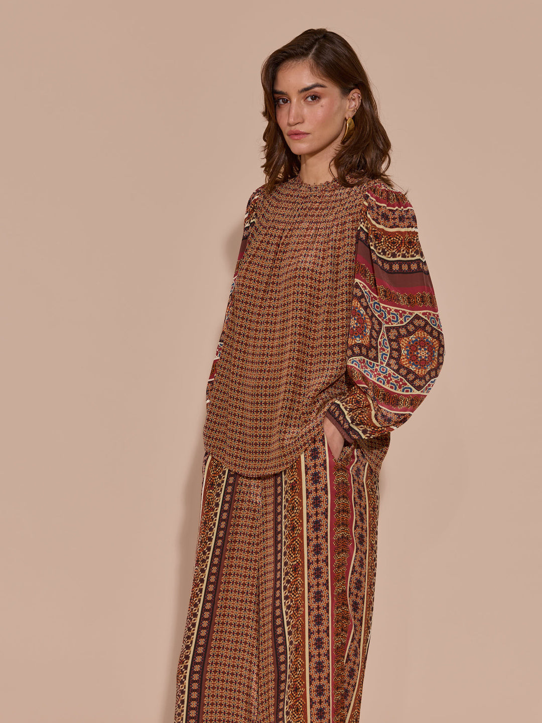 Mishelle Mulberry Blouse