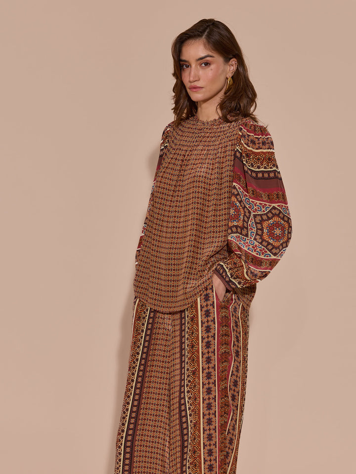 Mishelle Mulberry Blouse
