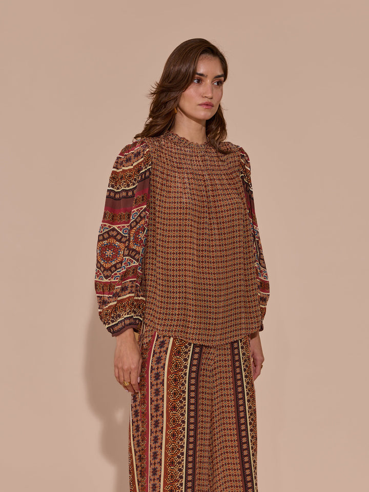 Mishelle Mulberry Blouse