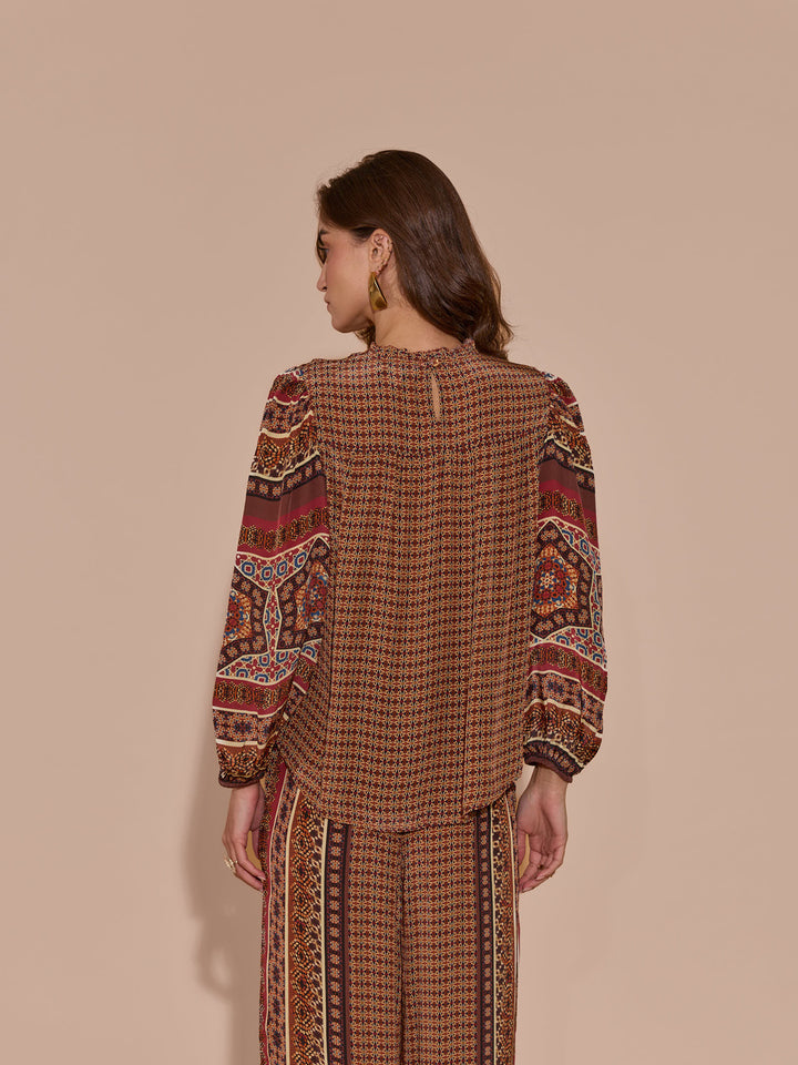 Mishelle Mulberry Blouse