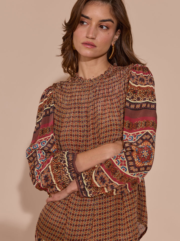 Mishelle Mulberry Blouse