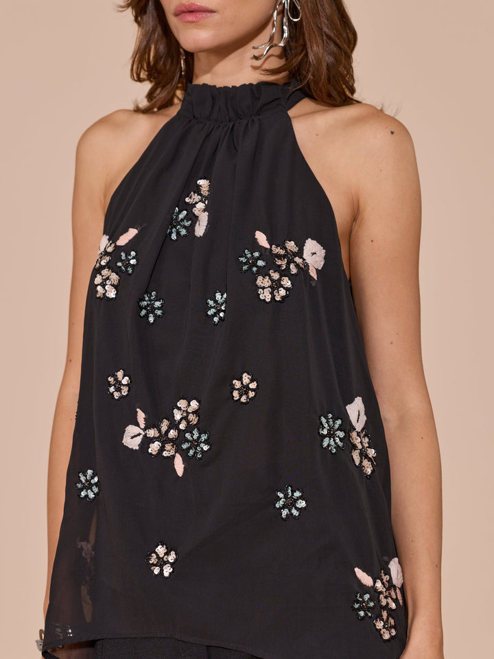 Elle Embellished Top