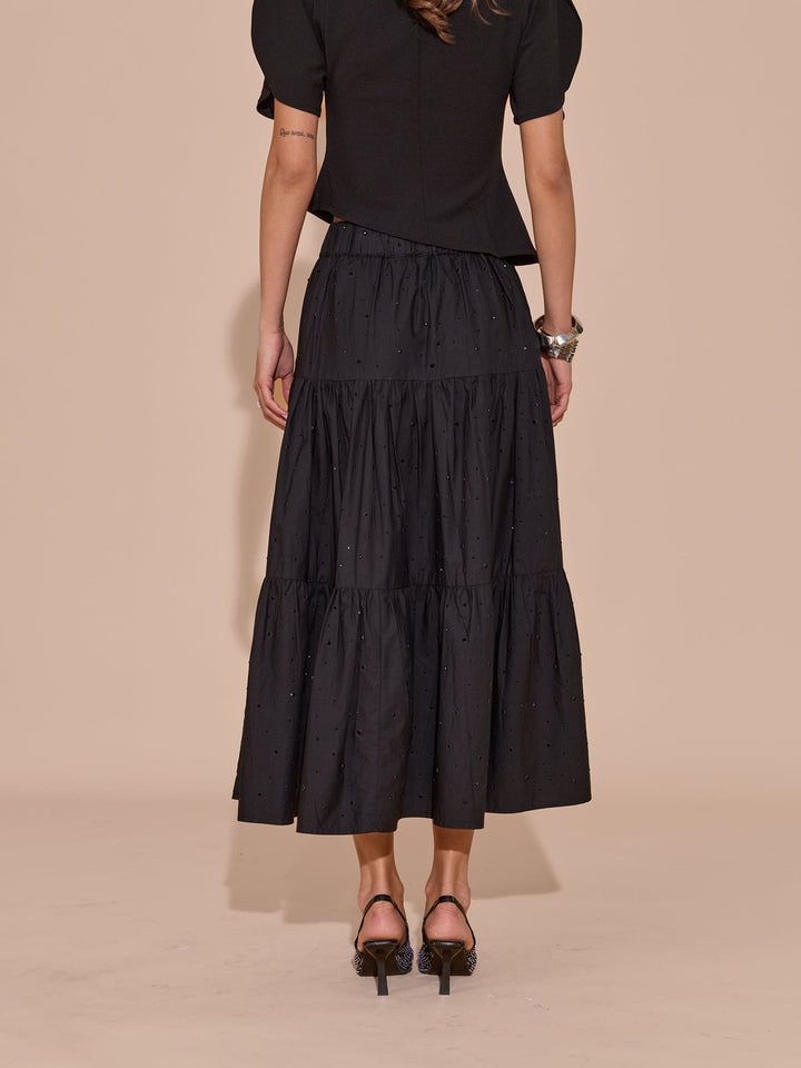 Rachel Embellished Maxi Skirt