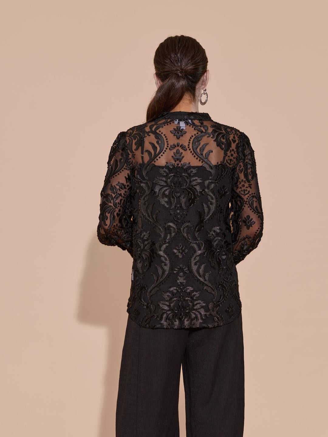 Hannah Jacquard Blouse