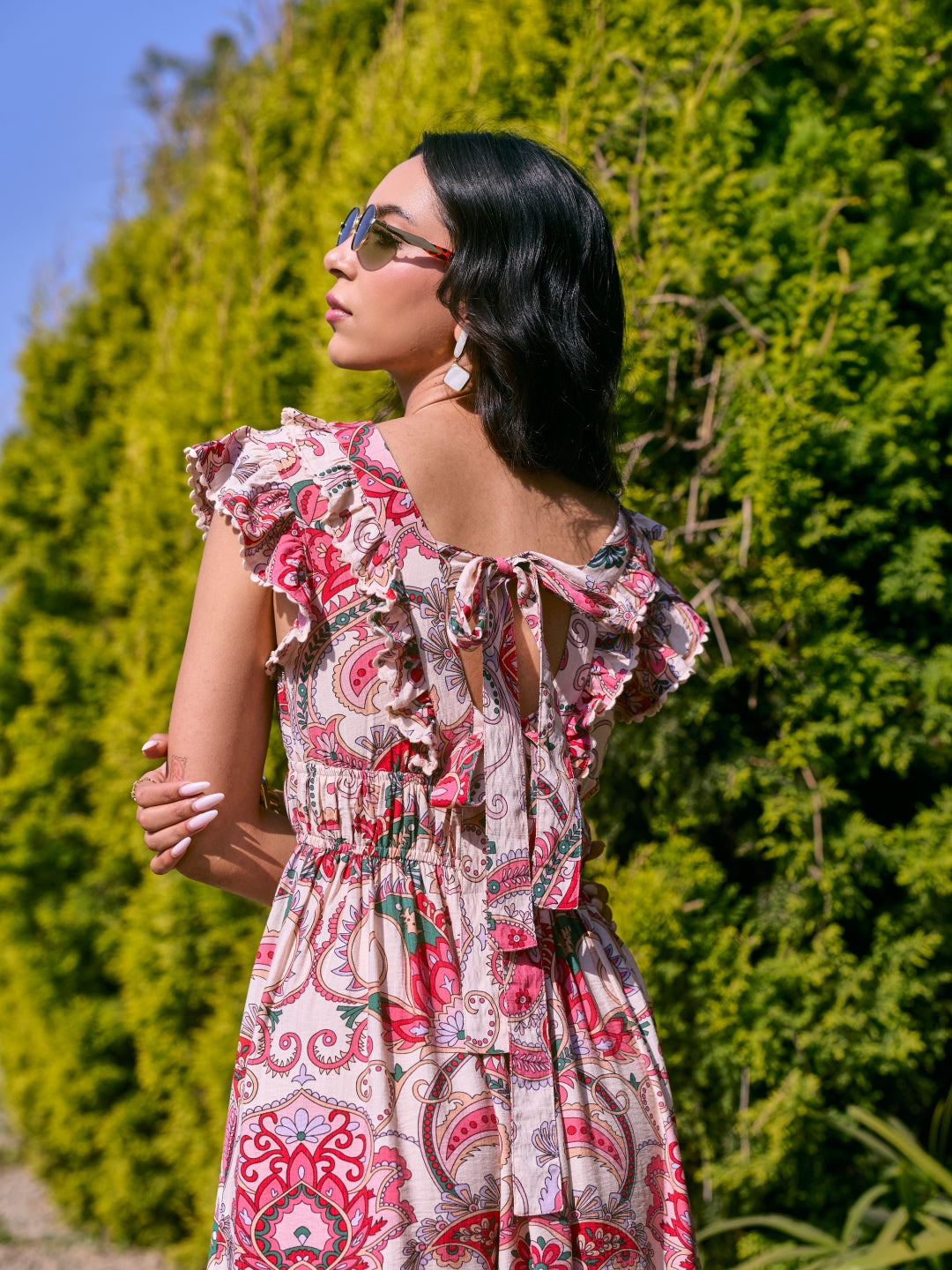 Martha Printed Dress