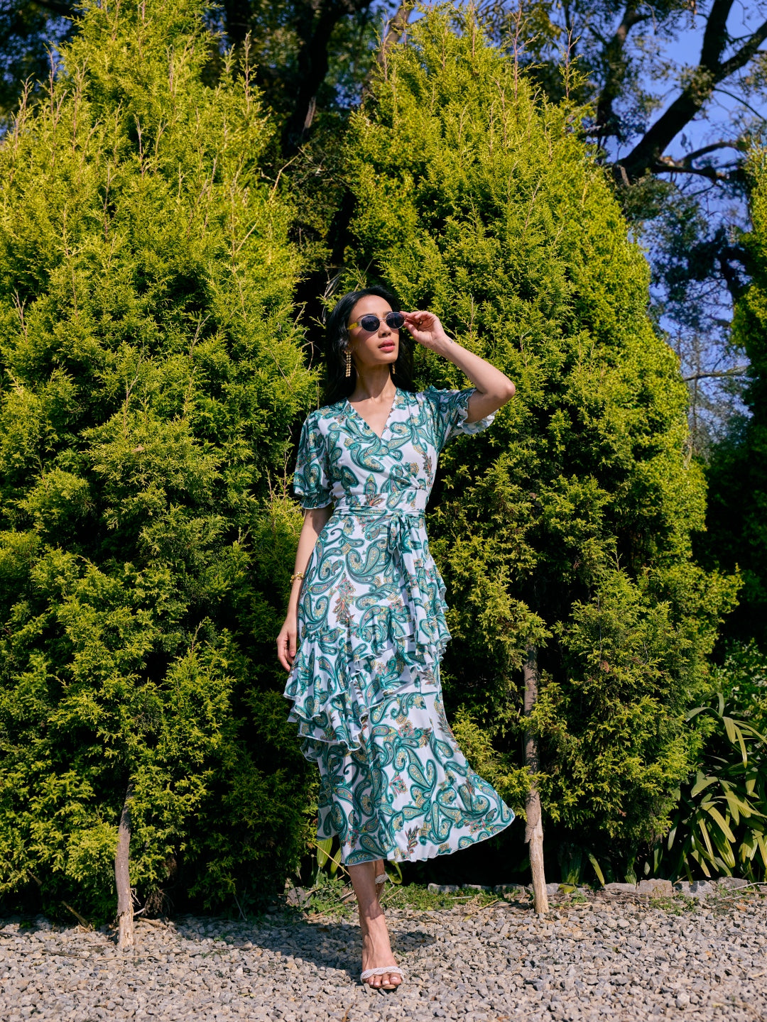 Rachel Printed Dress