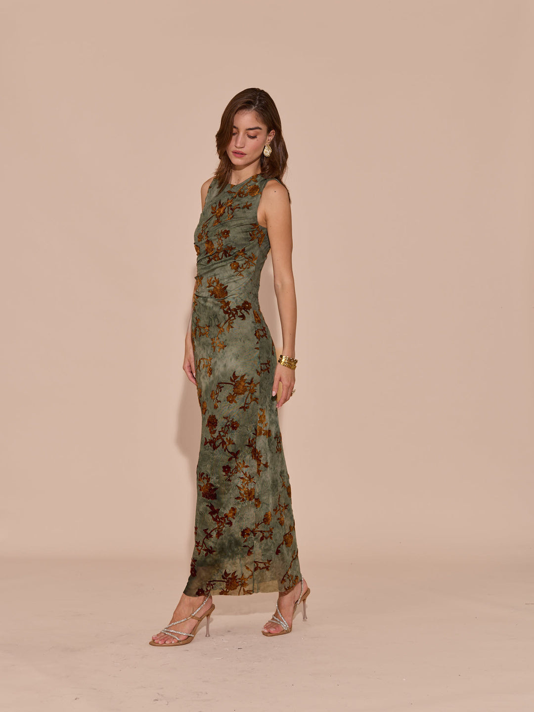 Tushita Mehta in our Claudia Draped Dress
