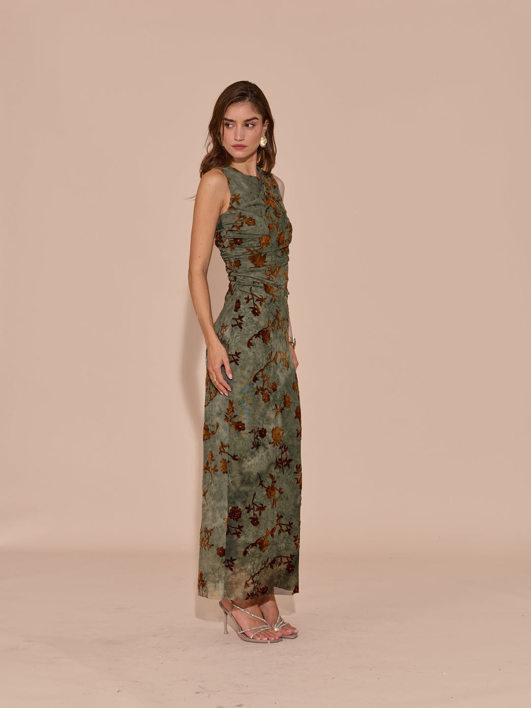 Tushita Mehta in our Claudia Draped Dress