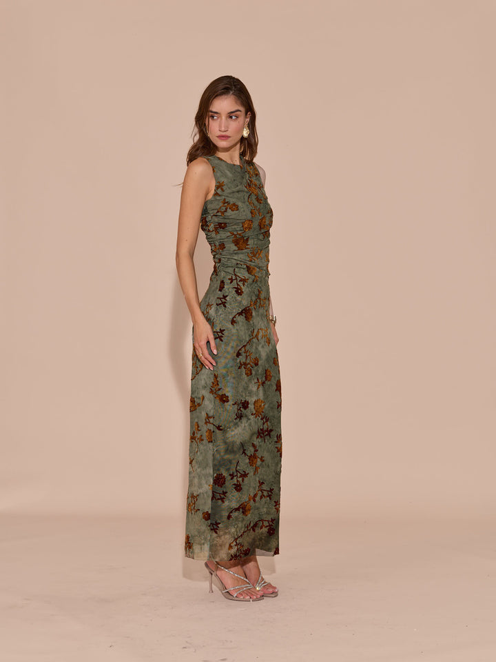 Tushita Mehta in our Claudia Draped Dress