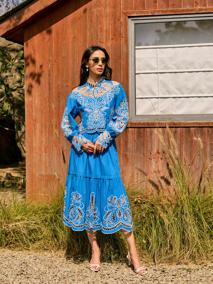 Jane Cutwork Skirt