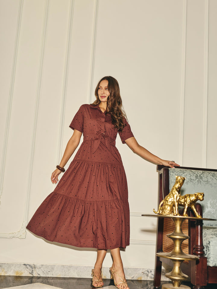 Elena Embellished Dress