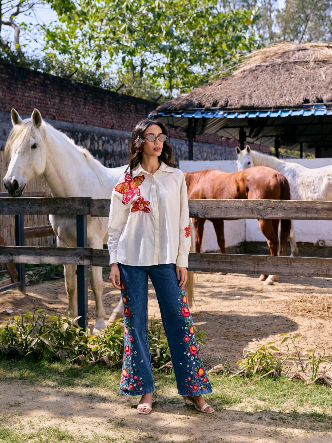 Paula Embroidered Shirt