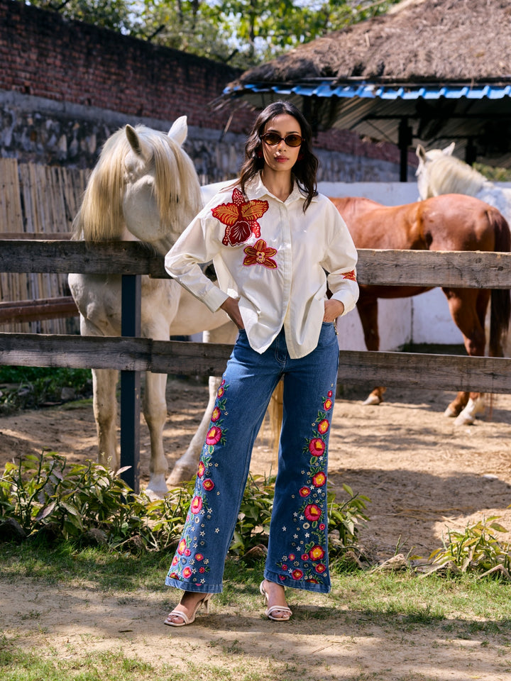 Paula Embroidered Shirt