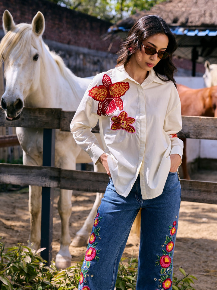 Paula Embroidered Shirt