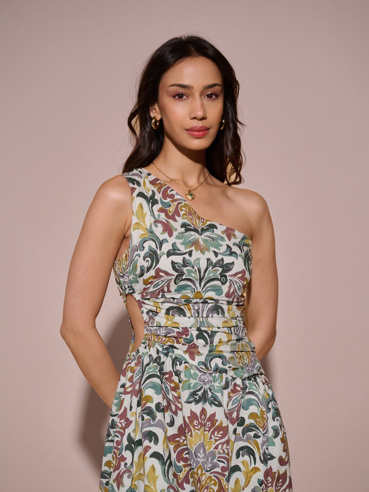 Sanjana Batra in our Stella Printed Dress
