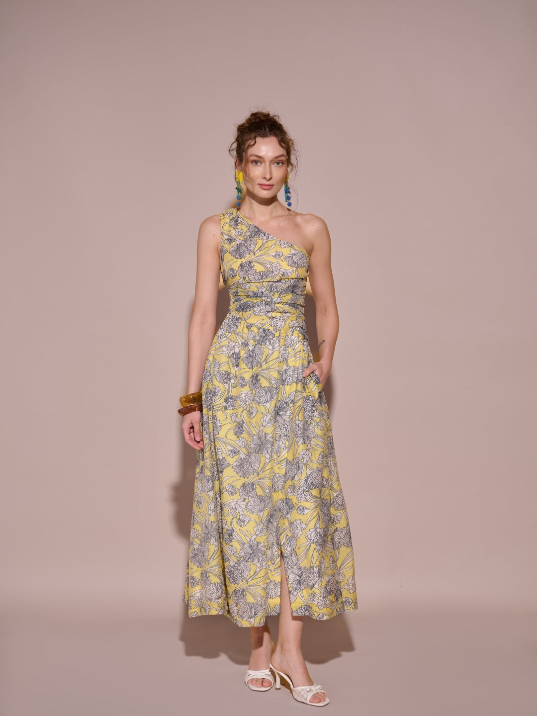 Kim Printed Dress