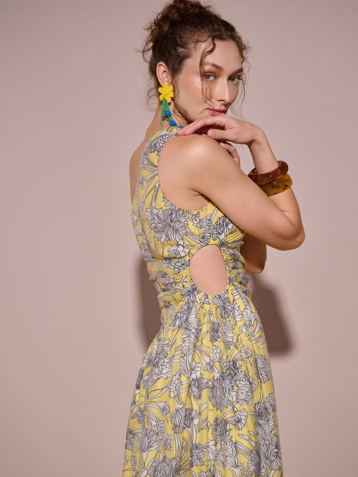 Kim Printed Dress
