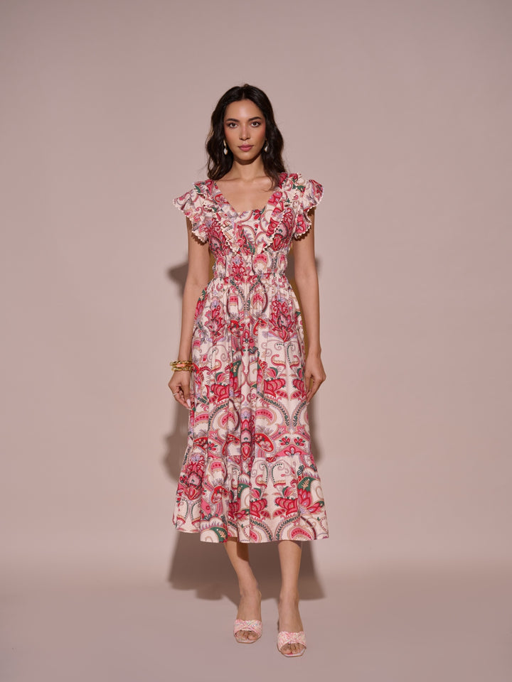 Martha Printed Dress