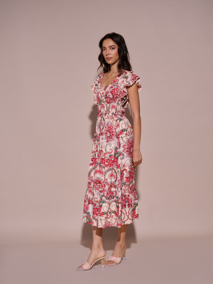 Martha Printed Dress