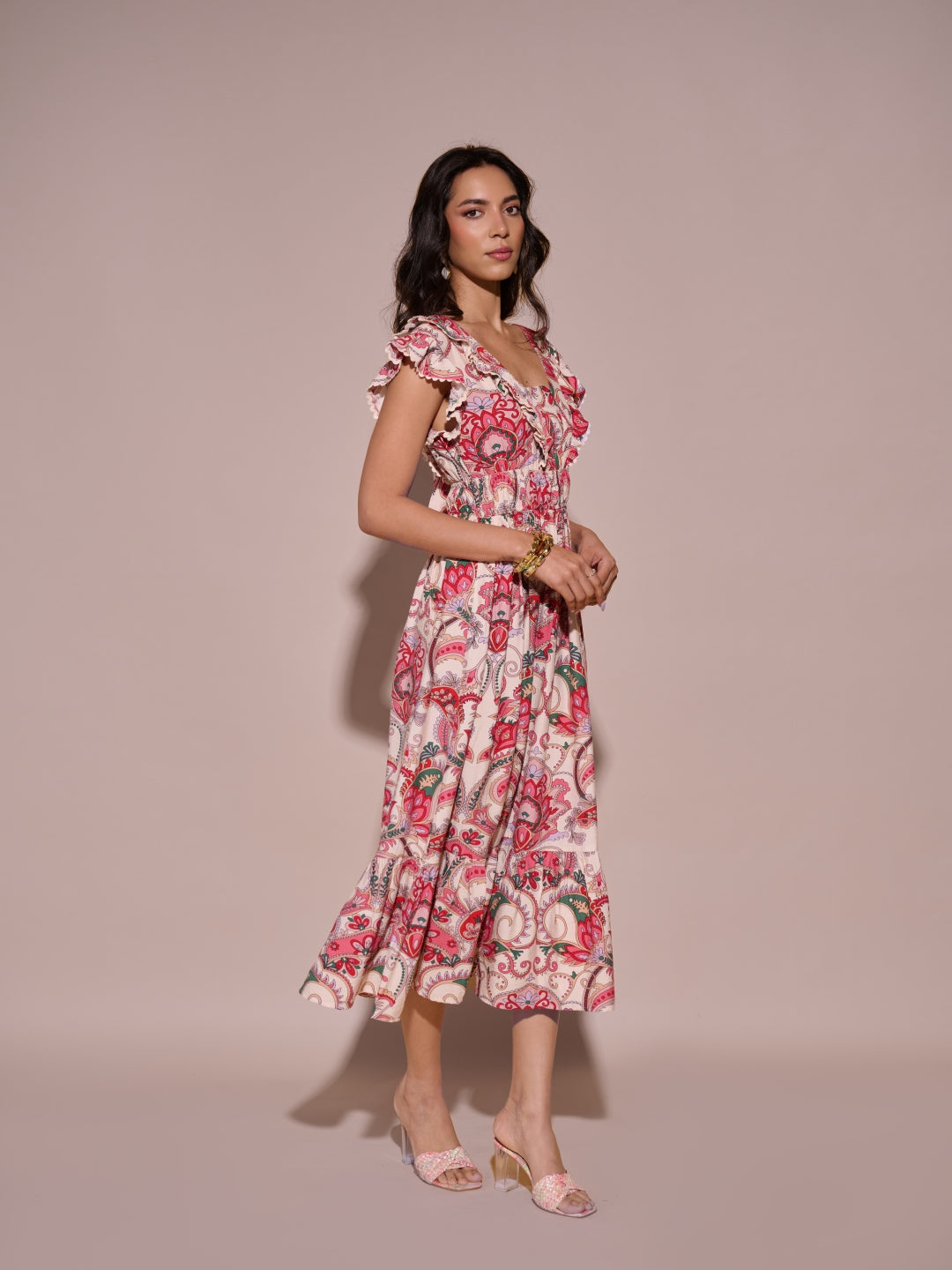 Martha Printed Dress