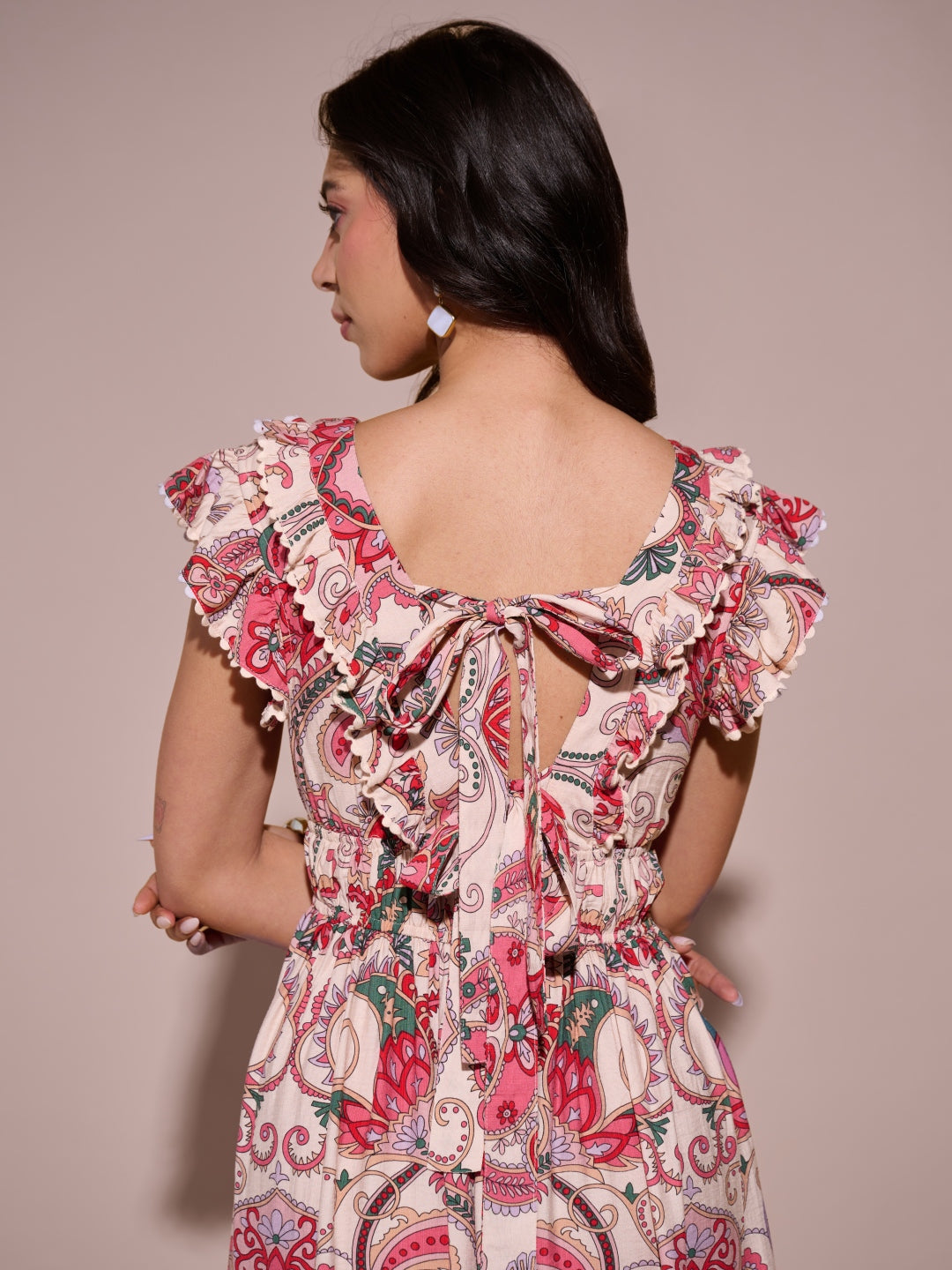 Martha Printed Dress