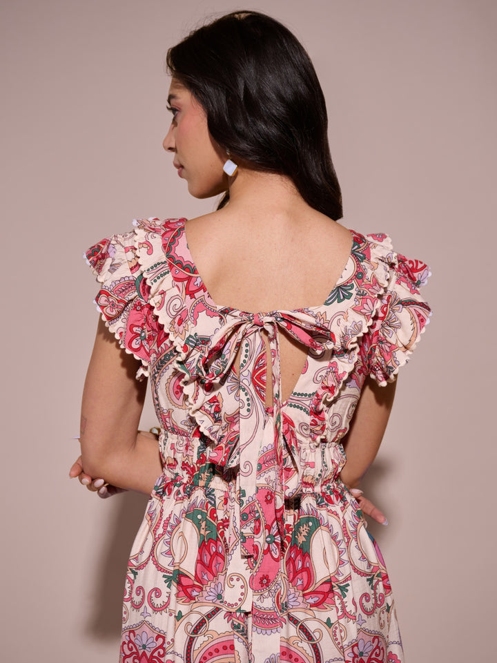 Martha Printed Dress