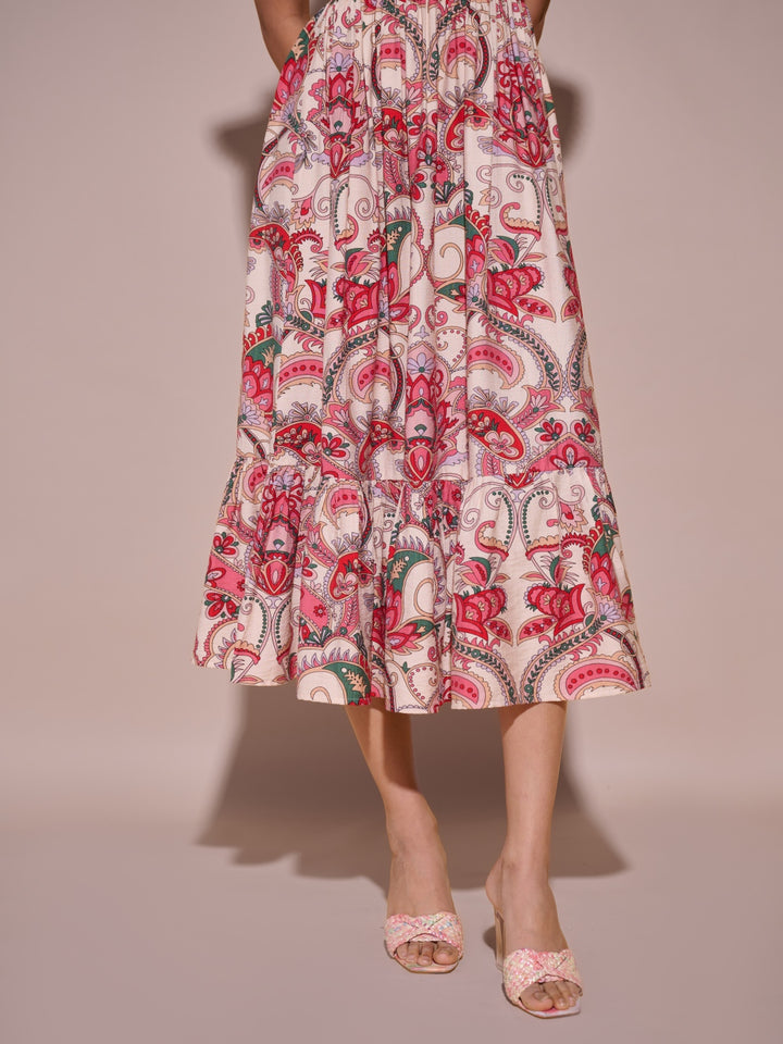 Martha Printed Dress