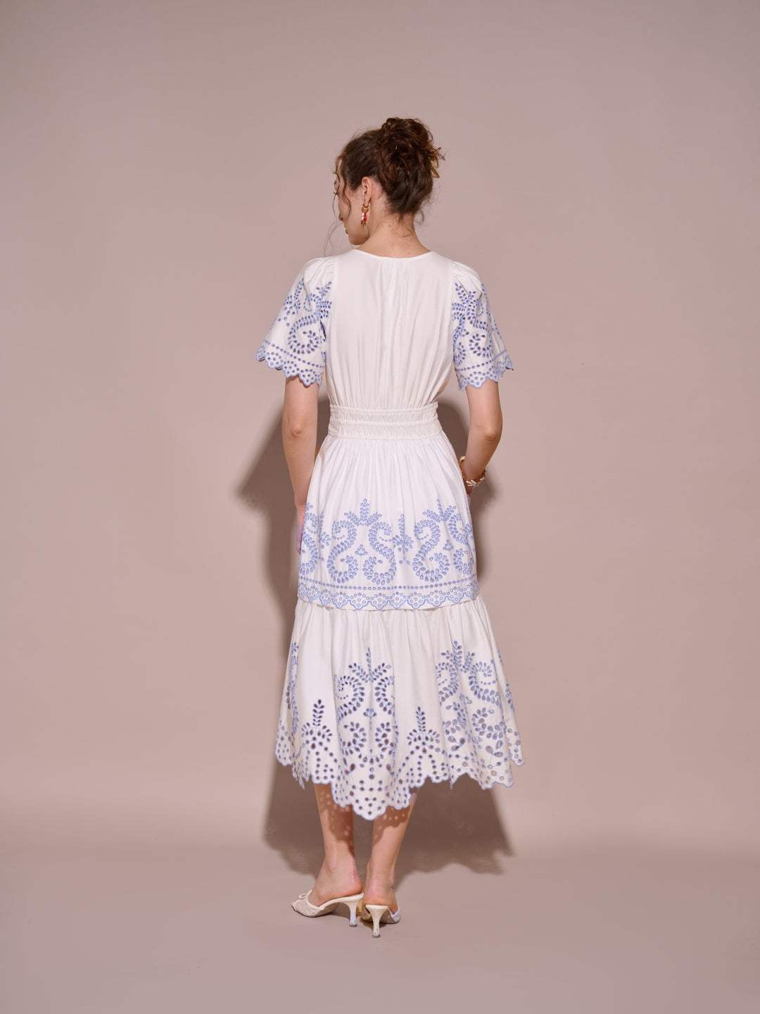 Laila Schiffli Dress
