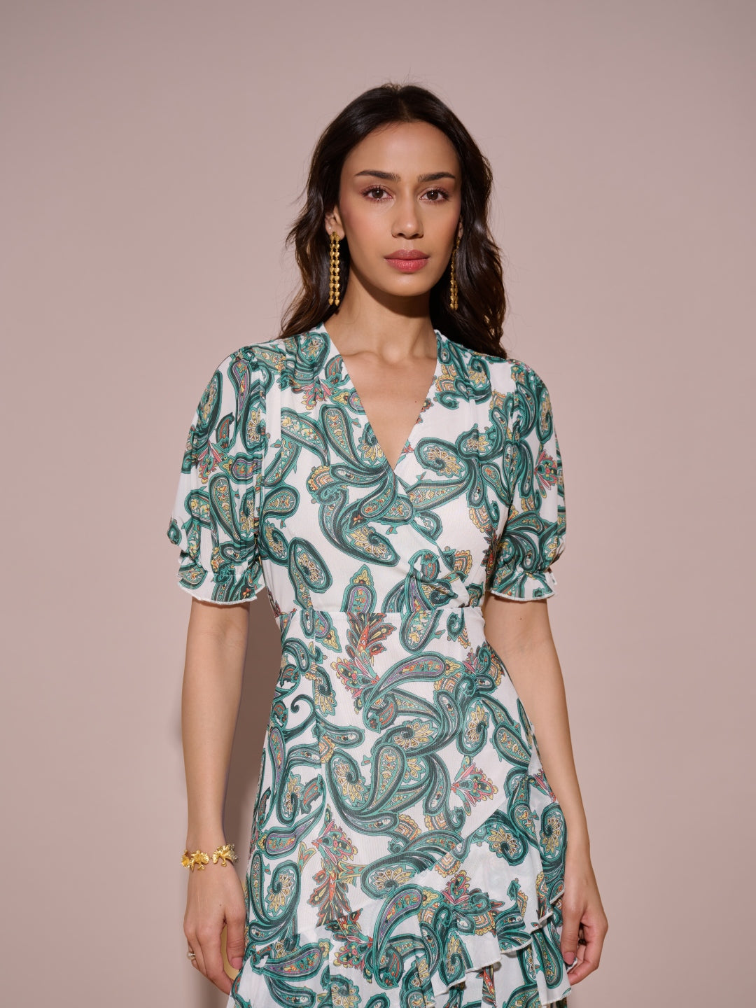 Rachel Printed Dress