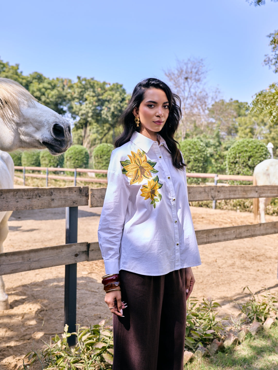 Amber Embroidered Shirt